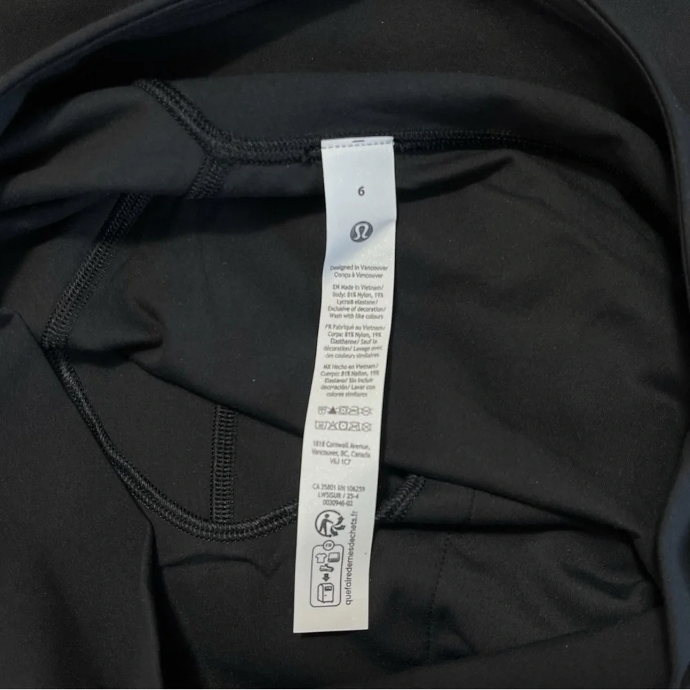 NWT Lululemon Align High-Rise Jogger size 6 in Black - Picture 8 of 10